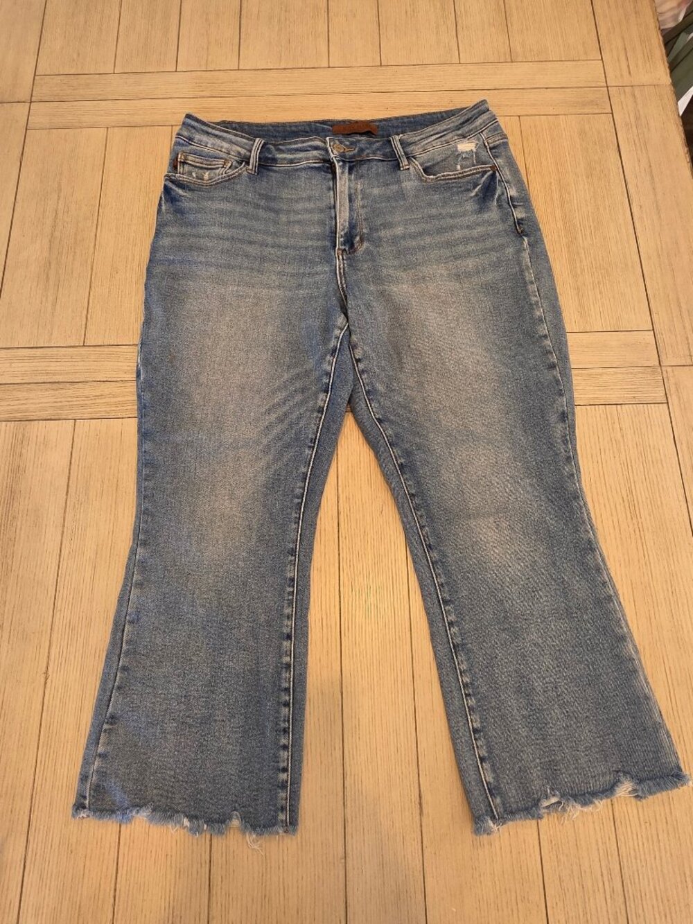Judy Blue Right Place Right Time High Rise Kick Flare Jeans | 16W